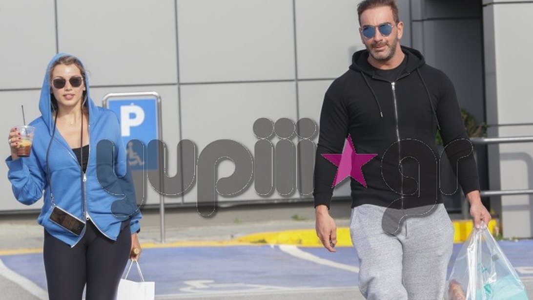 Κωνσταντίνα Σπυροπούλου &amp; Νίκος Κοκλώνης: Μαζί στο σούπερ μάρκετ! Δείτε τα στιγμιότυπα