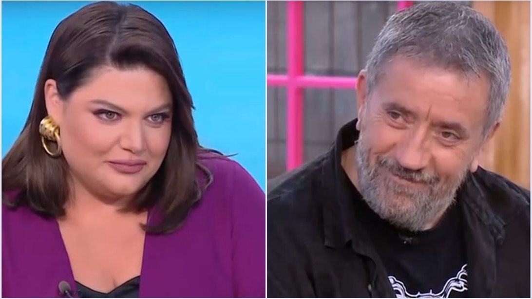 Γκρέμισε το πλατό ο Σπύρος Παπαδόπουλος: "Δύσκολα να βρεις γόνατα που δεν έχει κάτσει η Δανάη"