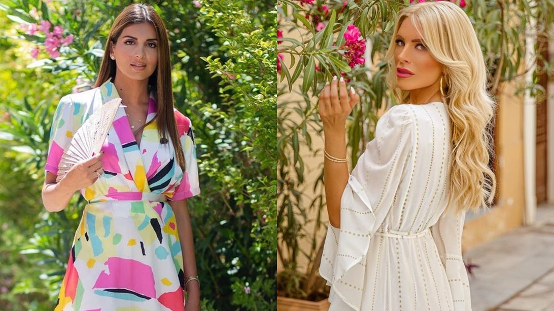 7 Ελληνίδες celebrities με 7 φορέματα ιδανικά για τις καλοκαιρινές εμφανίσεις σου