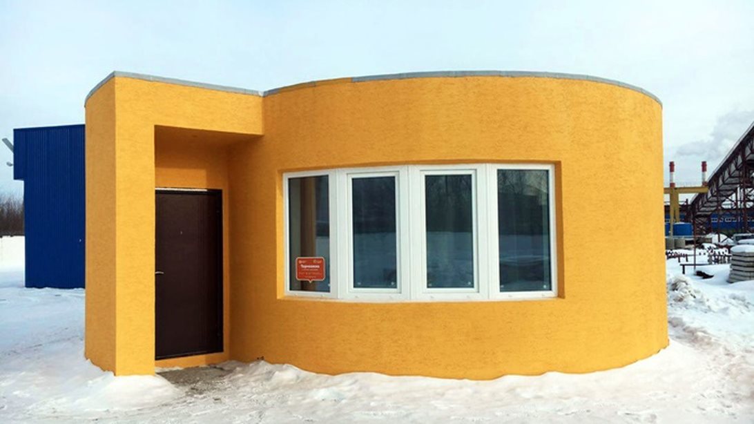Αυτό το σπίτι στη Μόσχα εκτυπώθηκε από 3D printer: Σε λιγότερο από 24 ώρες!