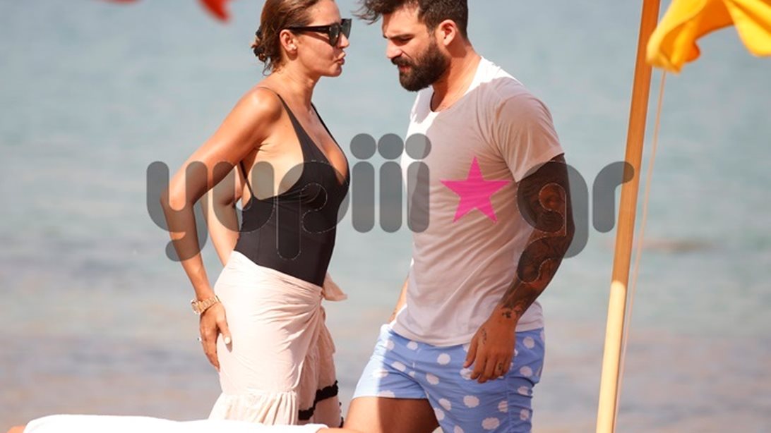 Δημήτρης Αλεξάνδρου &amp; Μαρία Καλάβρια: Στη Μύκονο για τις διακοπές τους