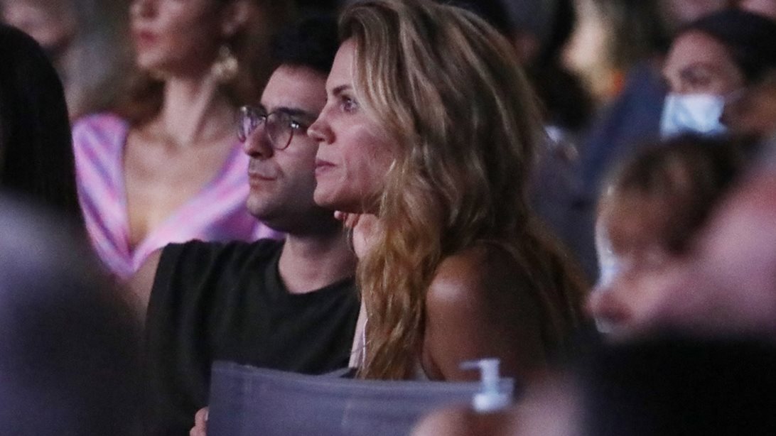 Μαίρη Συνατσάκη και Ίαν Στρατής στην πρώτη κοινή δημόσια εμφάνιση