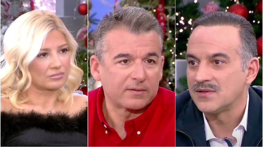 Γιώργος Λιάγκας: &quot;Θα κάνατε εκπομπή τώρα μαζί με την Κατερίνα Καραβάτου;&quot; - &quot;Εσάς; Σας πετυχαίνει;&quot; η απάντηση του Κρατερού Κατσούλη