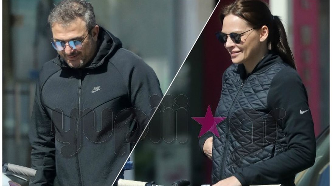 Αντώνης Ρέμος &amp; Υβόννη Μπόσνιακ: Γυμναστική εν μέσω καραντίνας! Πού τους εντοπίσαμε;