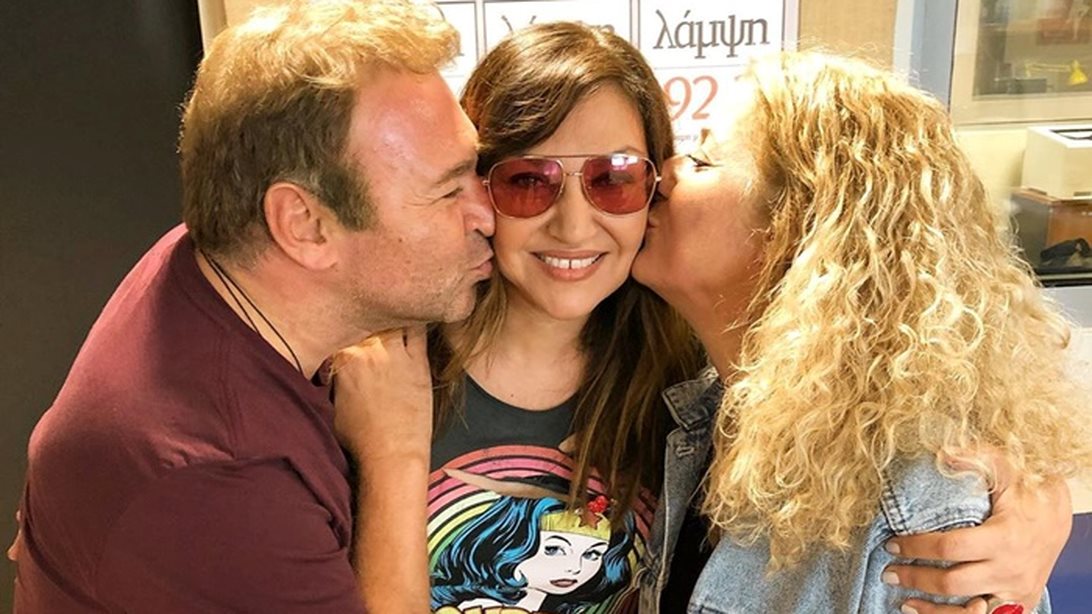 Καίτη Γαρμπή: Έκανε... attack στο πρωινό του Λάμψη 92.3!