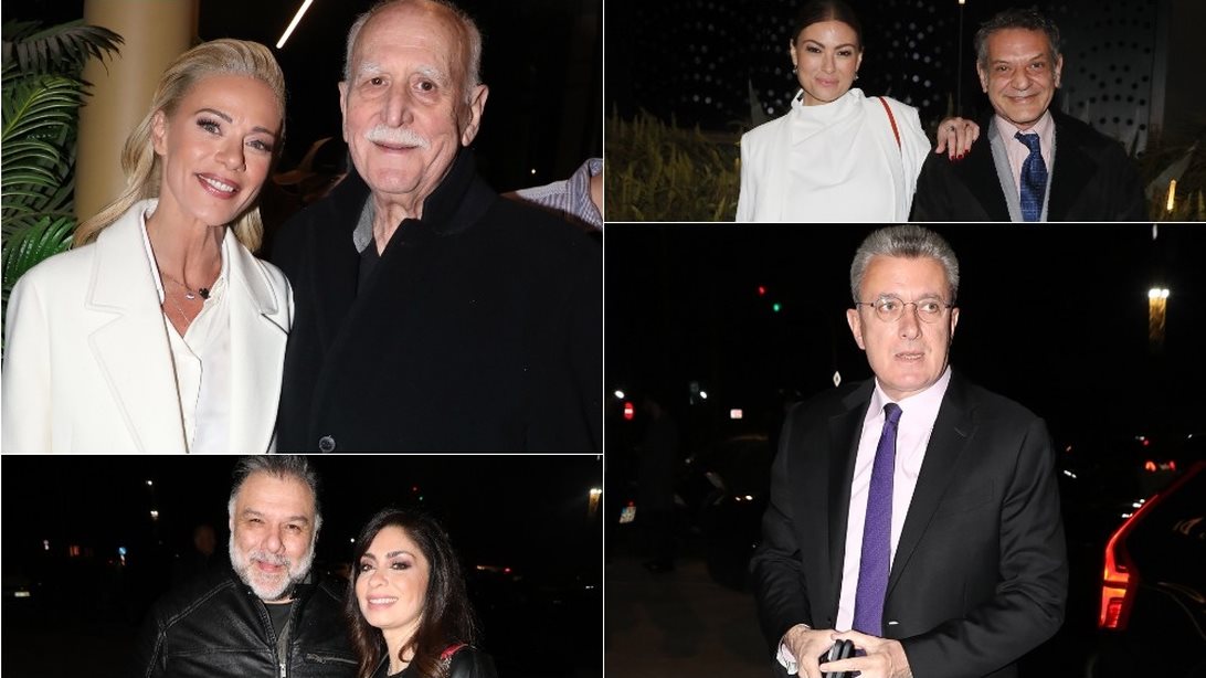 Διάσημες Εμφανίσεις | Όλες οι φωτογραφίες από την κοπή πίτας του ΑΝΤ1