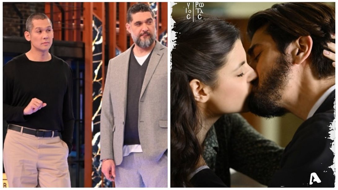 Τηλεθέαση: &quot;MasterChef&quot; και &quot;Άγιος Έρωτας&quot; πέρασαν το &quot;Τσαντίρι&quot; του Λαζόπουλου