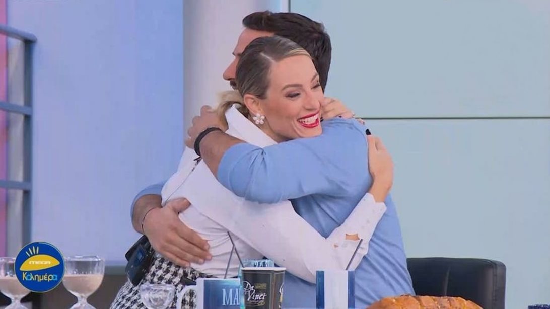 Ο Κώστας Τσουρός επέστρεψε στο "Mega Καλημέρα" μετά την περιπέτεια με τον κορονοϊό