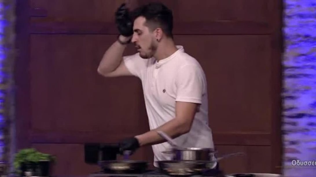 MasterChef | Ξέχασε να ψήσει το ψάρι και τέθηκε αυτομάτως εκτός