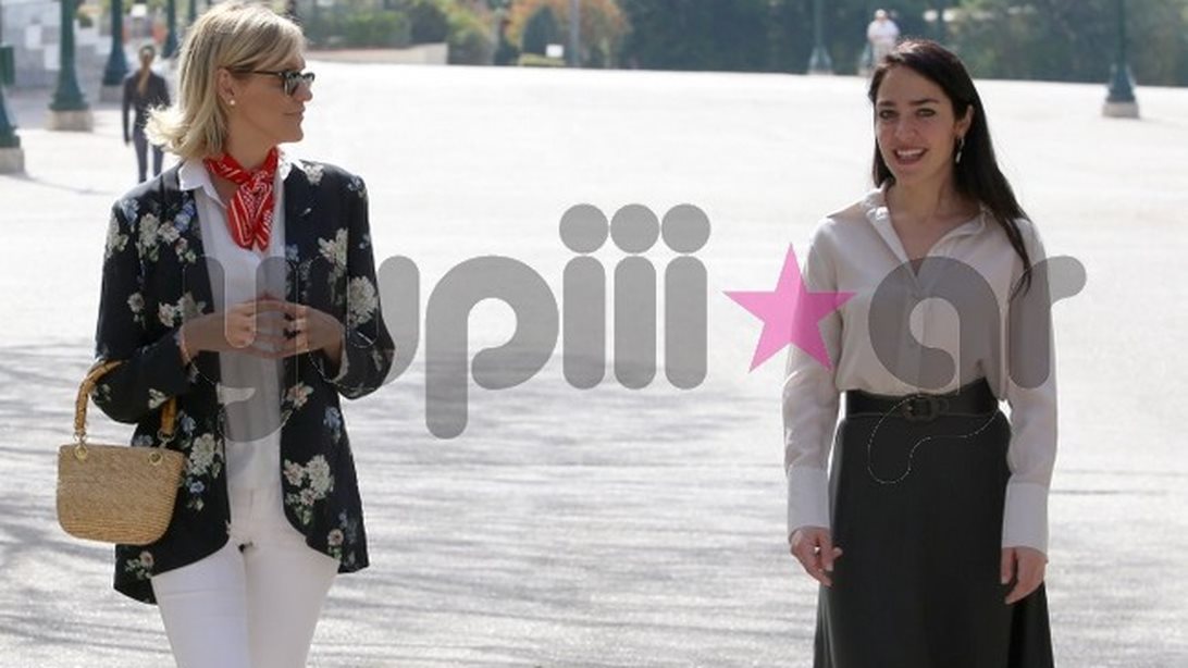 Σάσα Σταμάτη: Η συνάντηση με τη Δόμνα Μιχαηλίδου: Όλες οι φωτογραφίες