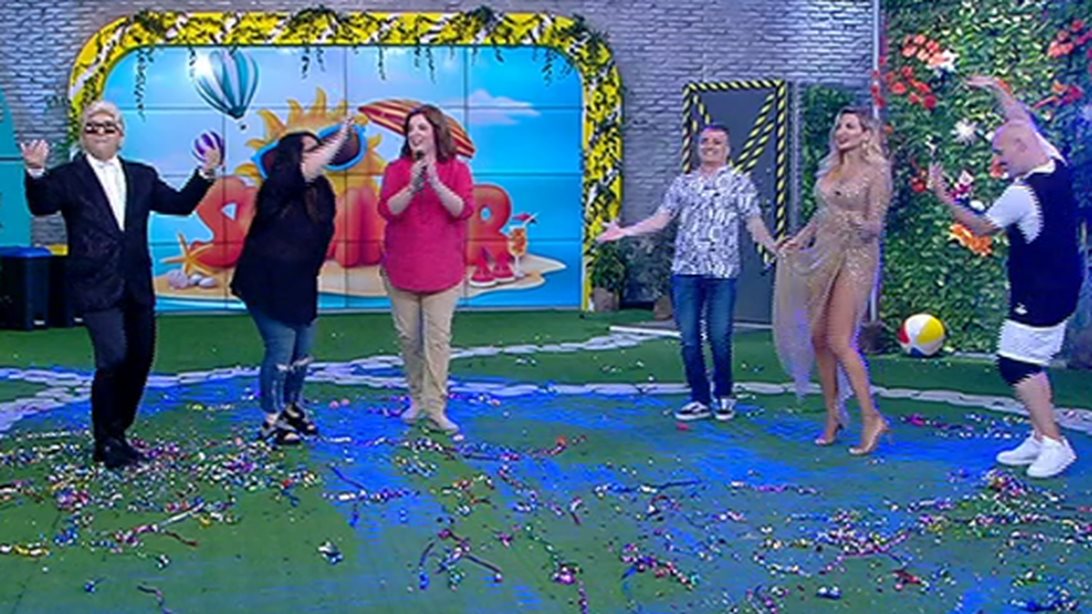 Καλό Μεσημεράκι: Σπυροπούλου, Ζαρίφη, Σεφερλής, Σταματόπουλος &amp; Γωγώ Τσαμπά on air!