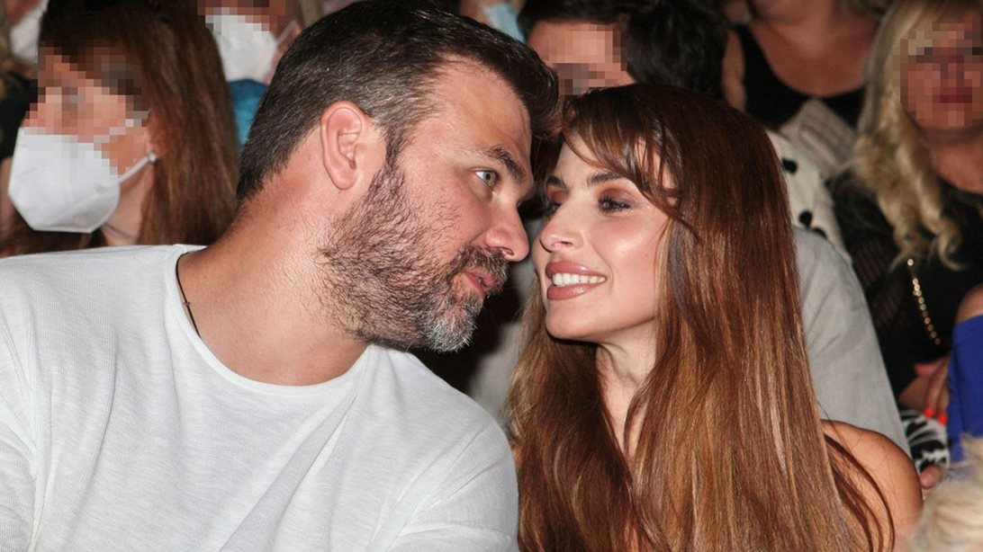 Η Ιωάννα Σαρρή φωτογραφίζει τον Γιώργο Σαμπάνη στη ρομαντική τους απόδραση