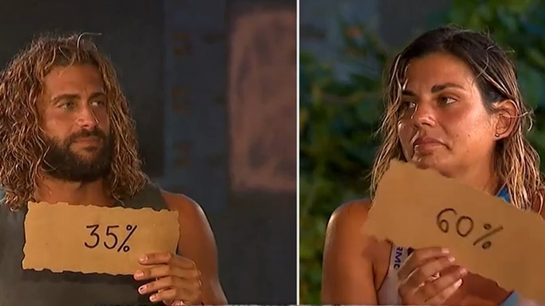 Survivor All Star | Τα αμήχανα βλέμματα Βασάλου - Σταυρούλας σε ερώτηση για τους singles