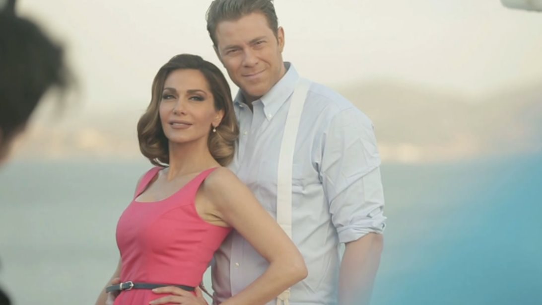 Δέσποινα Βανδή - Χρήστος Χολίδης: Στα παρασκήνια της εντυπωσιακής φωτογράφισής τους για το ΘΕΑ: Video