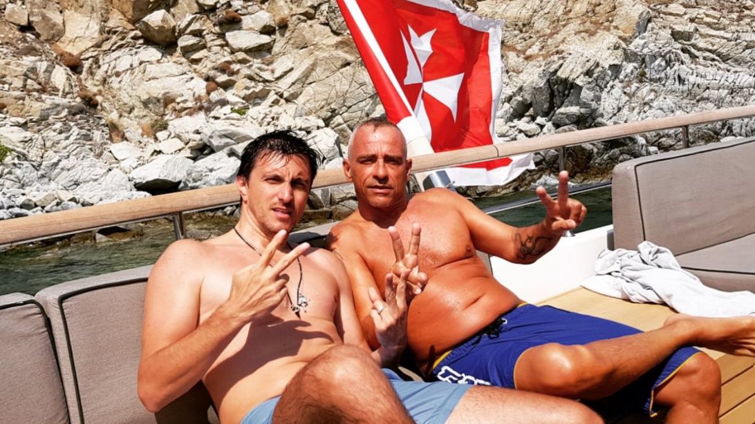 Eros Ramazzotti : Διακοπές στη Μύκονο με την οικογένειά του