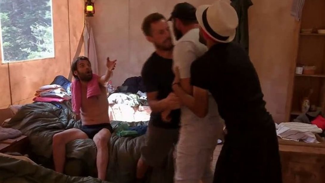 Η Φάρμα | Άγριος καβγάς ανάμεσα σε Σπύρο και Γιώργο - Πιάστηκαν στα χέρια