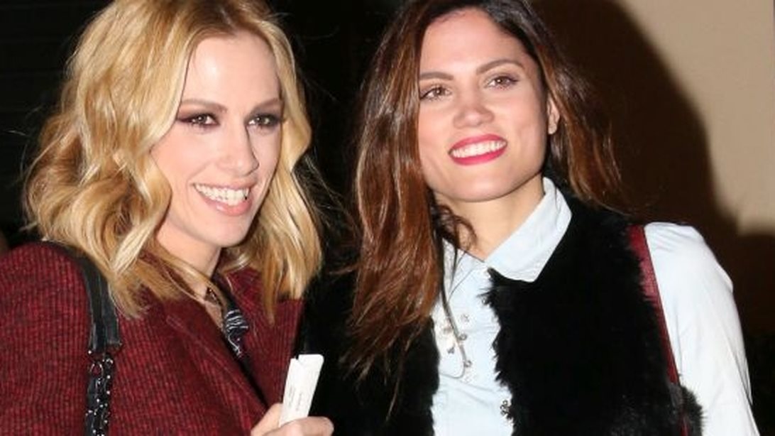 Μαίρη Συνατσάκη- Ντορέττα Παπαδημητρίου: Βραδινή έξοδος με τους συντρόφους τους: Φωτογραφίες