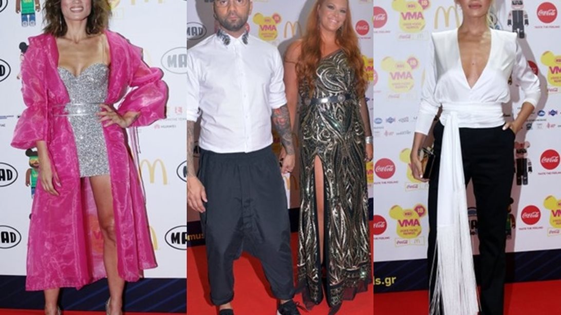 Mad Video Music Awards 2018: Διάβασε τι φόρεσαν όλες οι stars στο red carpet!
