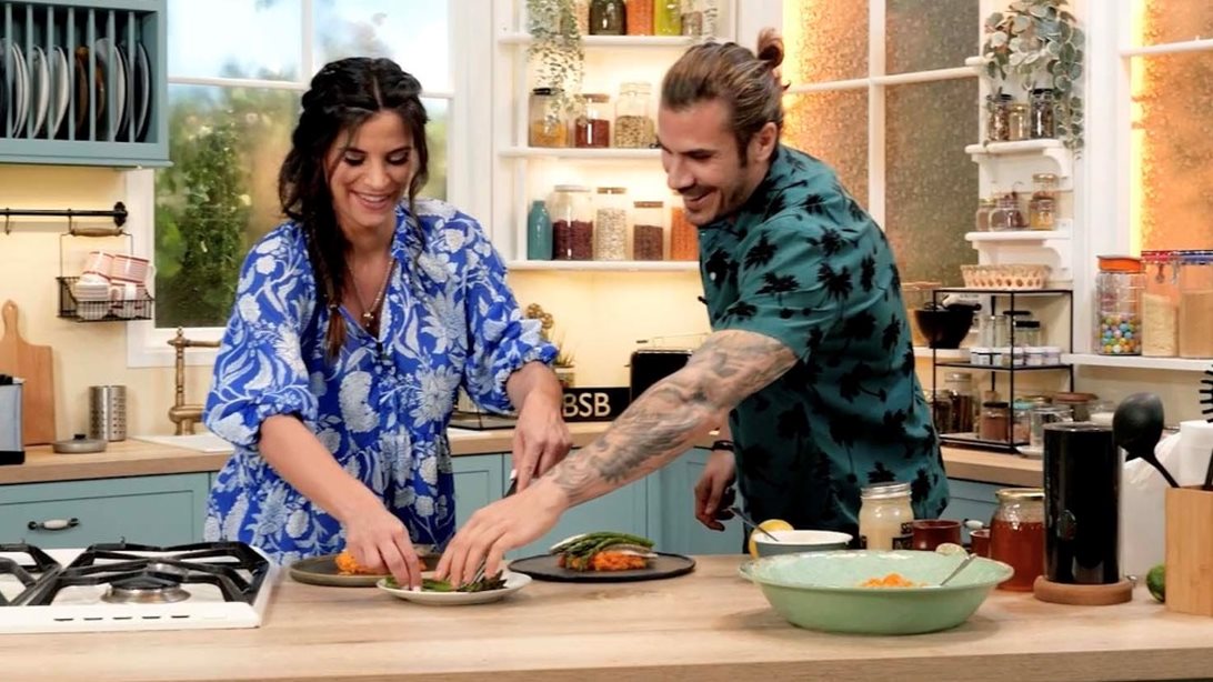 Η Χριστίνα Μπόμπα στο "Style Your Food with Akis Petretzikis &amp; BSB"