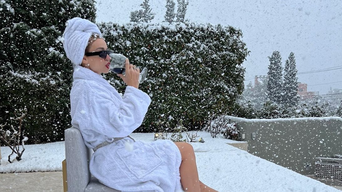 Η Ελένη Φουρέιρα sexy και στο χιόνι