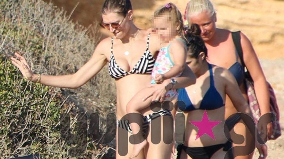 Ζέτα Δούκα: Μαζί με την κόρη της στα Κουφονήσια