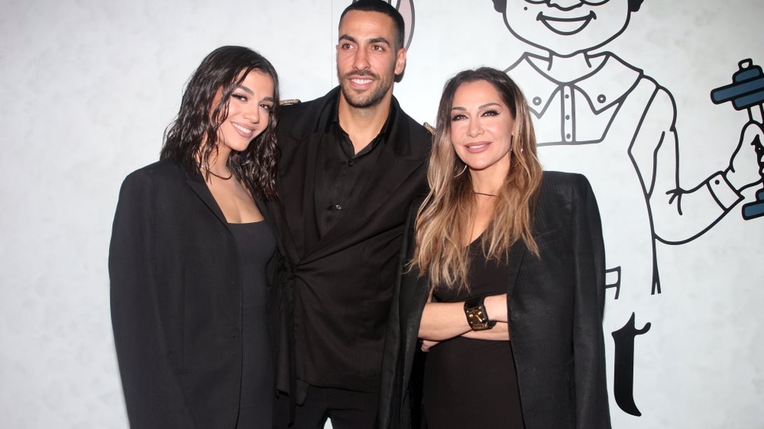 Η Δέσποινα Βανδή στο γυμναστήριο μαζί με τον Αλέξανδρο Πολυχρονιάδη