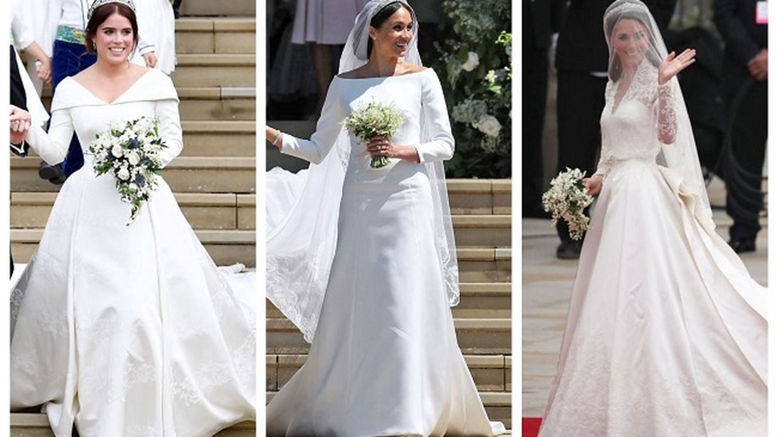 Πριγκίπισσα Ευγενία - Meghan Markle - Kate Middleton: Τελικά ποια πριγκίπισσα κατάφερε το τέλειο bridal αποτέλεσμα;