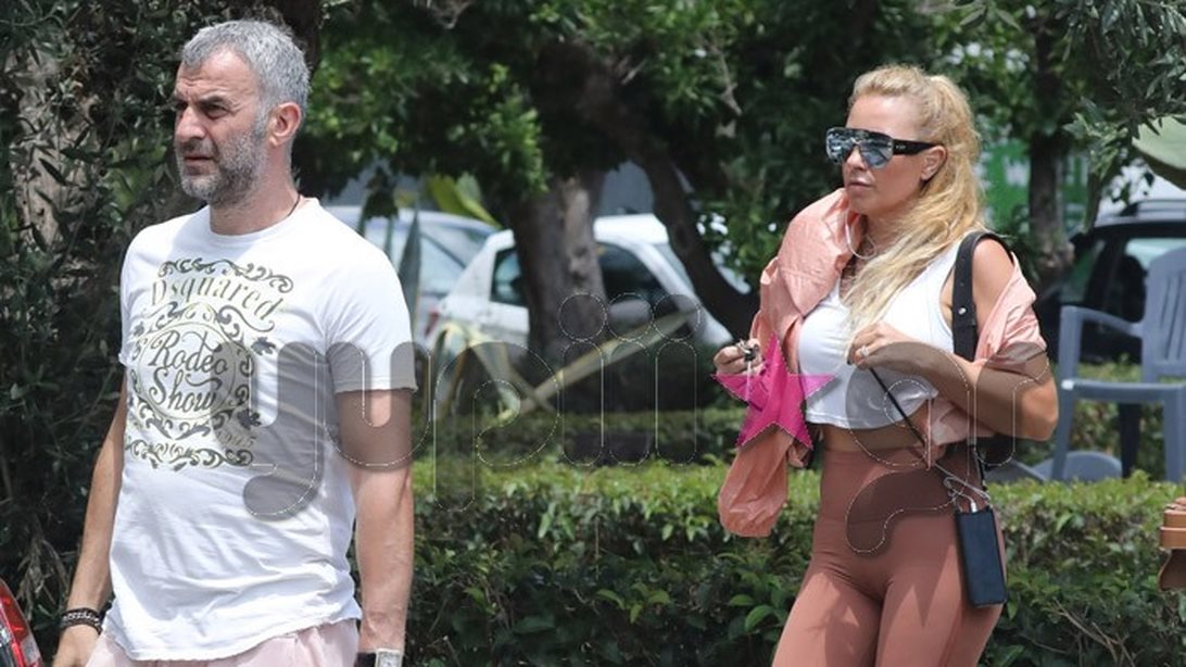 Γωγώ Μαστροκώστα &amp; Τραϊανός Δέλλας: Δείτε τους σε καθημερινές στιγμές! Όλα τα στιγμιότυπα