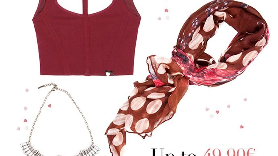 Άγιος Βαλεντίνος: Πώς θα δείχνεις άψογη όποιο κι αν είναι το budget σου!: Νιώσε σέξι και όμορφη του Αγίου Βαλεντίνου, με fashion items που ξεκινούν από 9,90 ευρώ!