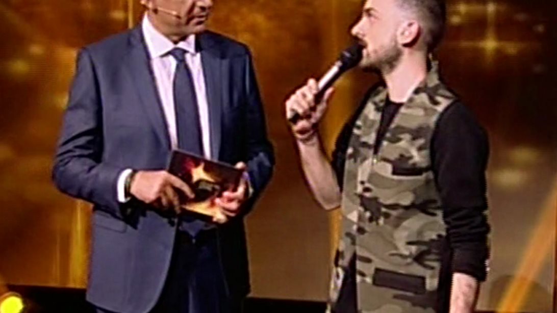 Γιώργος Λιάγκας: Η αναφορά στο «καλό» Voice, στον αέρα του Rising Star: Video