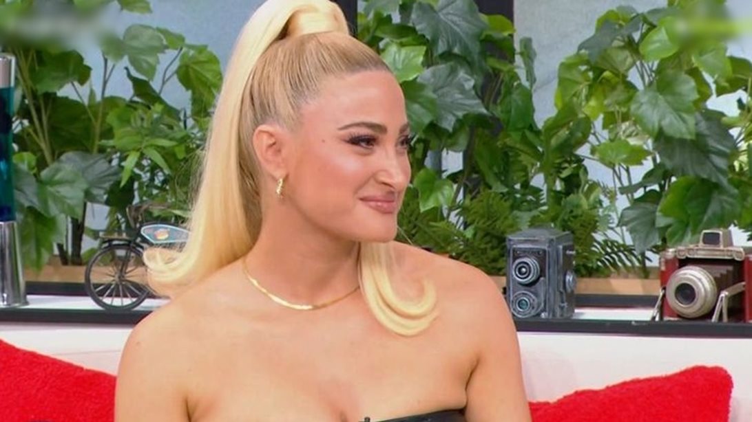 Η Ιωάννα Τούνη στο γυμναστήριο μαζί με τον μικρό Πάρη