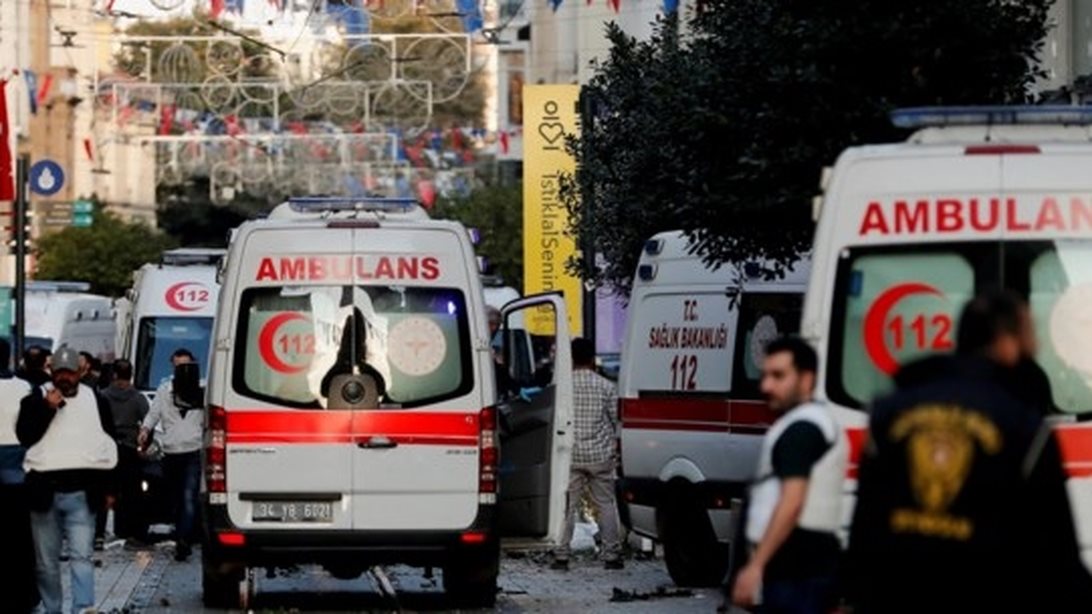 Κωνσταντινούπολη: Συνελήφθη το ύποπτο άτομο για τη βομβιστική επίθεση - Η κυβέρνηση κατηγορεί το PKK