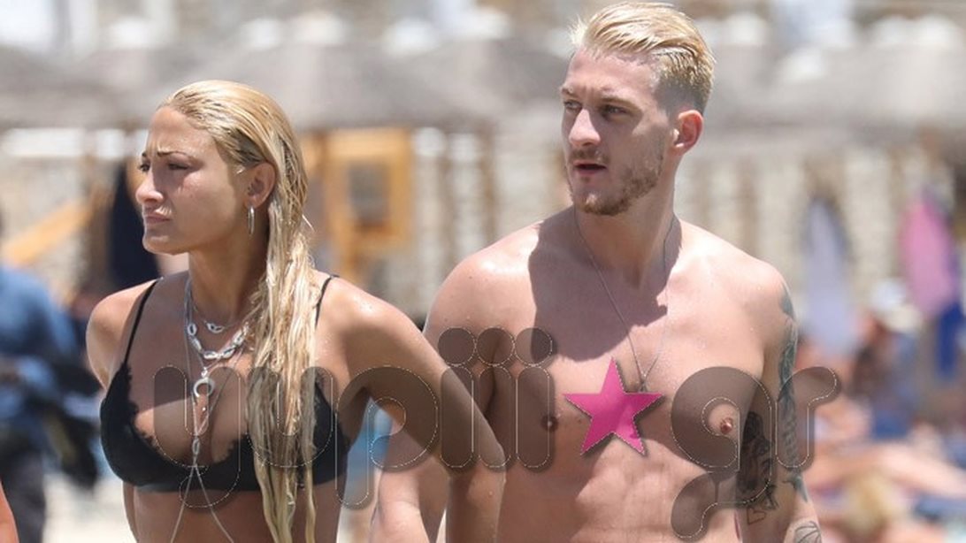 Ιωάννα Τούνη &amp; Νώντας Παπαντωνίου: Νέα σέξι εμφάνιση με μαγιό στο νησί των Ανέμων! Όλες οι καυτές φωτογραφίες