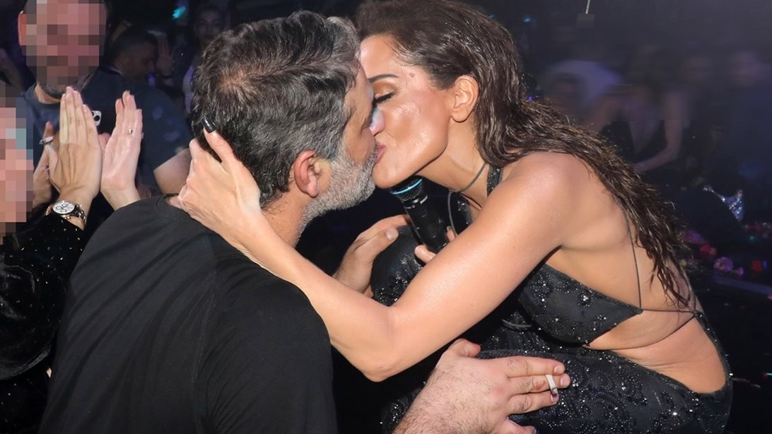 Full in love! Η Δέσποινα Βανδή στην αγκαλιά του Βασίλη Μπισμπίκη στην Αράχωβα