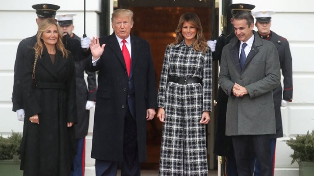 Μαρέβα Μητσοτάκη VS Melania Trump: Ποια έκανε την πιο κομψή εμφάνιση στον Λευκό Οίκο;