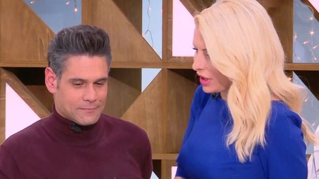 Η Ελένη Μενεγάκη ευχήθηκε στον Δημήτρη Ουγγαρέζο και αυτοπροσκλήθηκε σπίτι του | Δείτε την αντίδραση του