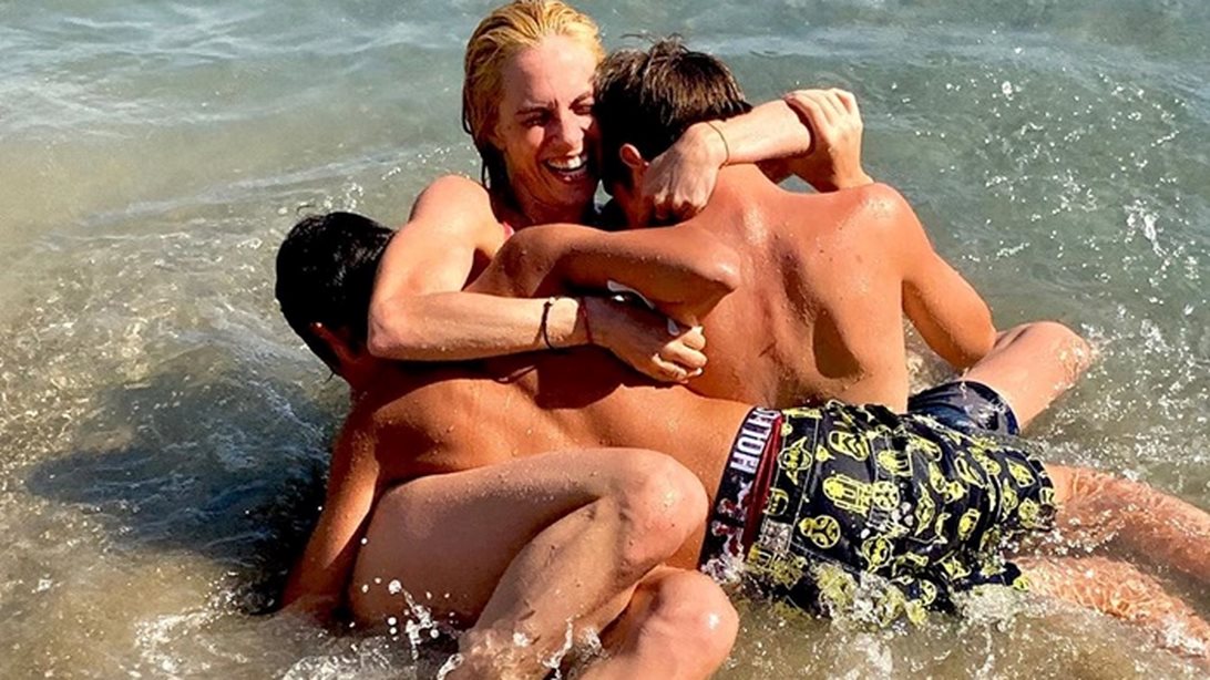 Ντορέττα Παπαδημητρίου: Η τρυφερή φωτογραφία με τους γιους της