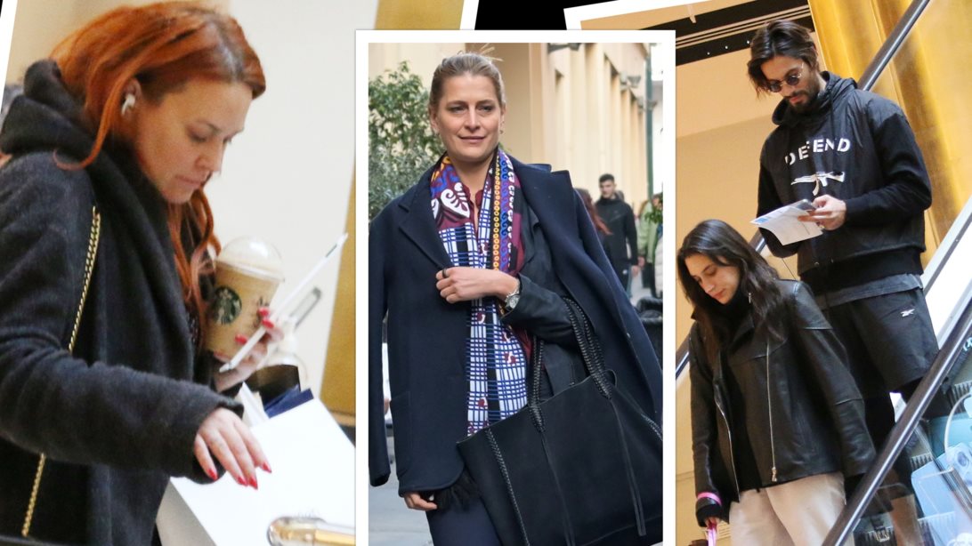 Showbiz Report | Η Χρηστίδου χωρίς μακιγιάζ &amp; ο Καράβας σε βόλτα για δύο