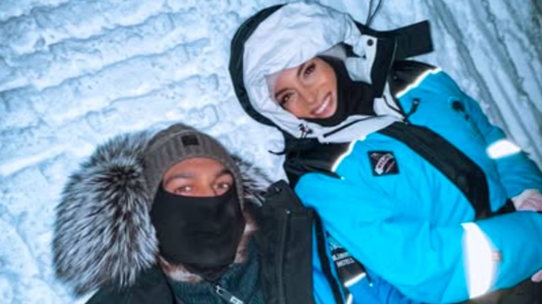 Χιονισμένο ταξίδι στην Σκανδιναβία για Αθηνά Οικονομάκου και Μπρούνο Τσερέλα