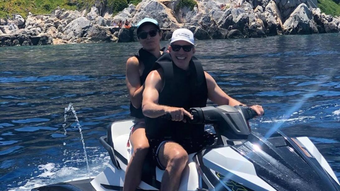 Μαριέττα Χρουσαλά &amp; Λέων Πατίτσας : Το φωτογραφικό άλμπουμ των διακοπών τους στην Ύδρα
