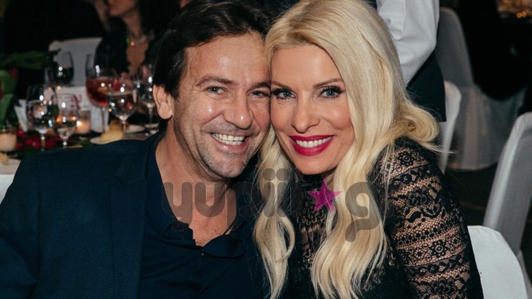 Ελένη Μενεγάκη &amp; Μάκης Παντζόπουλος: Η λαμπερή κοινή εμφάνιση τη βραδιά του Αγίου Βαλεντίνου | Όλες οι φωτογραφίες