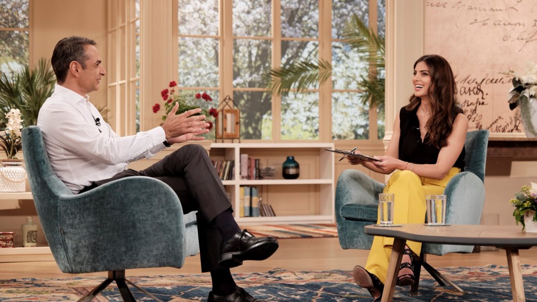 Σταματίνα Τσιμτσιλή: Εκτοξεύτηκε σε τηλεθέαση το Happy Day με καλεσμένο τον Κυριάκο Μητσοτάκη