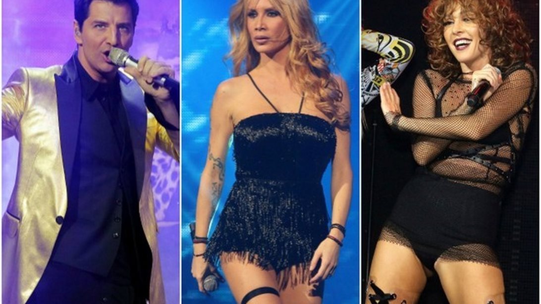 Σάκης Ρουβάς- Πάολα- Τάμτα: Όλες οι φωτογραφίες της πρεμιέρας στο Κέντρο Αθηνών και το φιλί στο στόμα