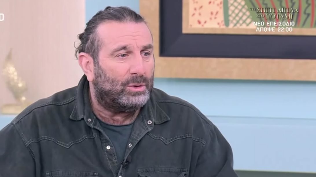 Ηλίας Βαλάσης: "Μου συνέβη κάτι μεταφυσικό στο δημοτικό. Αν δεν υπήρχε αυτό, δεν θα ζούσα καν"