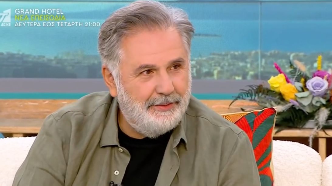 Ιεροκλής Μιχαηλίδης: &quot;Είχα δύο προτάσεις μόνο παρά τις 30 σειρές που υπάρχουν. Η μία που ήθελα δεν έκατσε&quot;