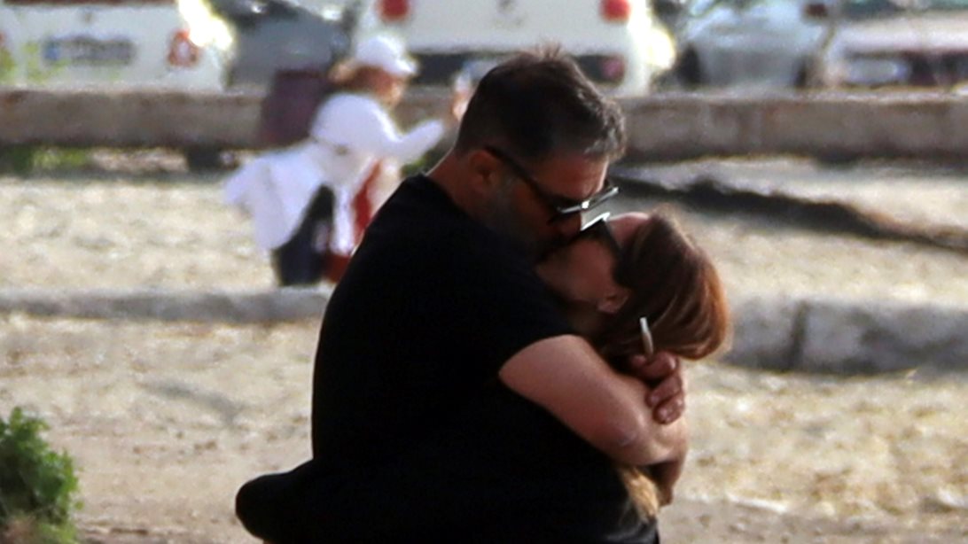 Δέσποινα Βανδή &amp; Βασίλης Μπισμπίκης | Μαζί στη Θεσσαλονίκη! Δείτε τα τρυφερά στιγμιότυπα