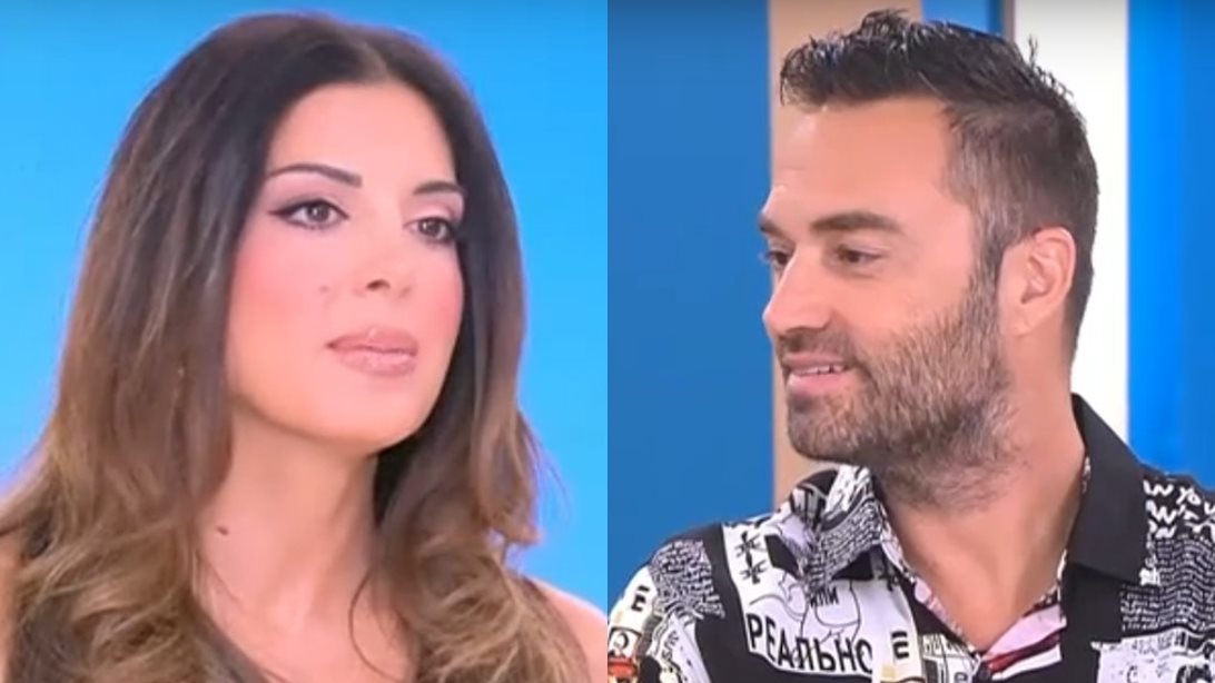 Η Σταματίνα Τσιμτσιλή αιφνιδίασε on air τον Κώστα Φραγκολιά: "Είδα την Άννα Βίσση και μου είπε να σου δώσω φιλιά"