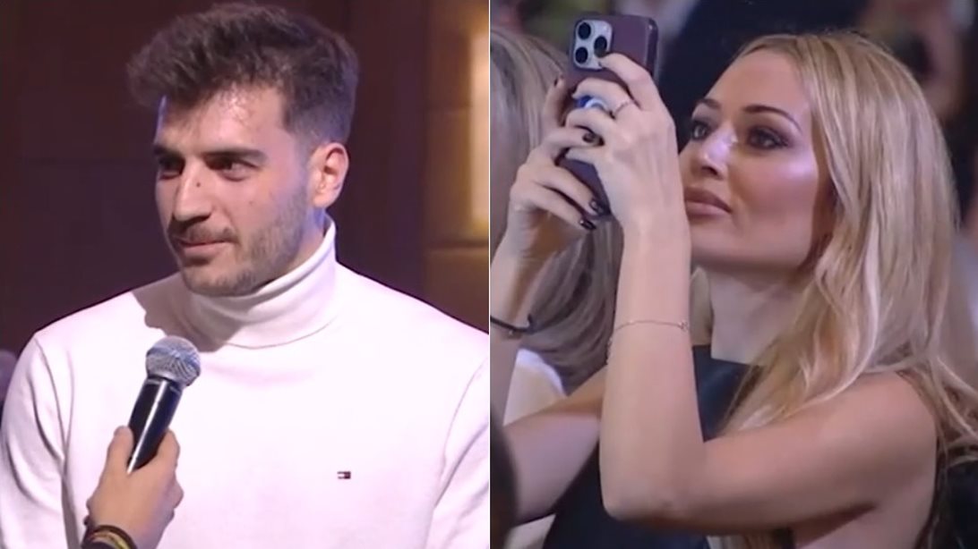 Η βράβευση του Φώτη Ιωαννίδη &amp; η τρυφερή αφιέρωση στην Ελένη Βουλγαράκη: "Τι έχει ακούσει κι αυτή;"