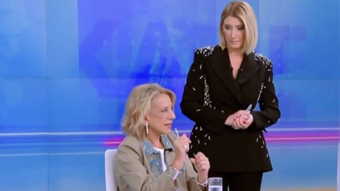 Ευρωεκλογές 2024 | Η σπάνια τηλεοπτική εμφάνιση της Όλγας Τρέμη &amp; οι on air ατάκες με τη Σία Κοσιώνη