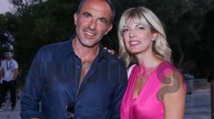 Νικος Αλιαγας &amp; Τινα Γρηγοριου: Η βραδινη εξοδος στο Ηρωδειο &amp; η συναντηση με τον Χριστοφορο Παπακαλιατη